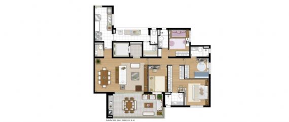 Apartamento à venda com 3 quartos, 168m² - Foto 5