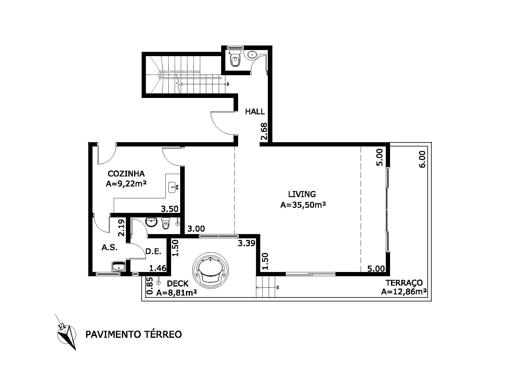 Apartamento à venda com 3 quartos, 107m² - Foto 3