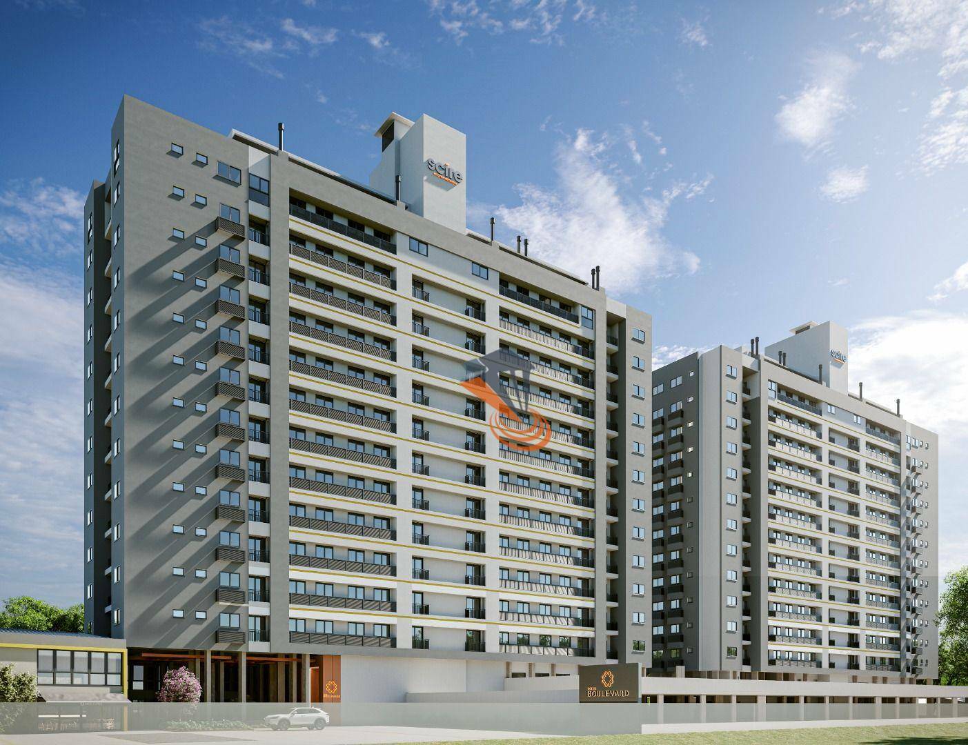 Apartamento à venda com 2 quartos, 53m² - Foto 2