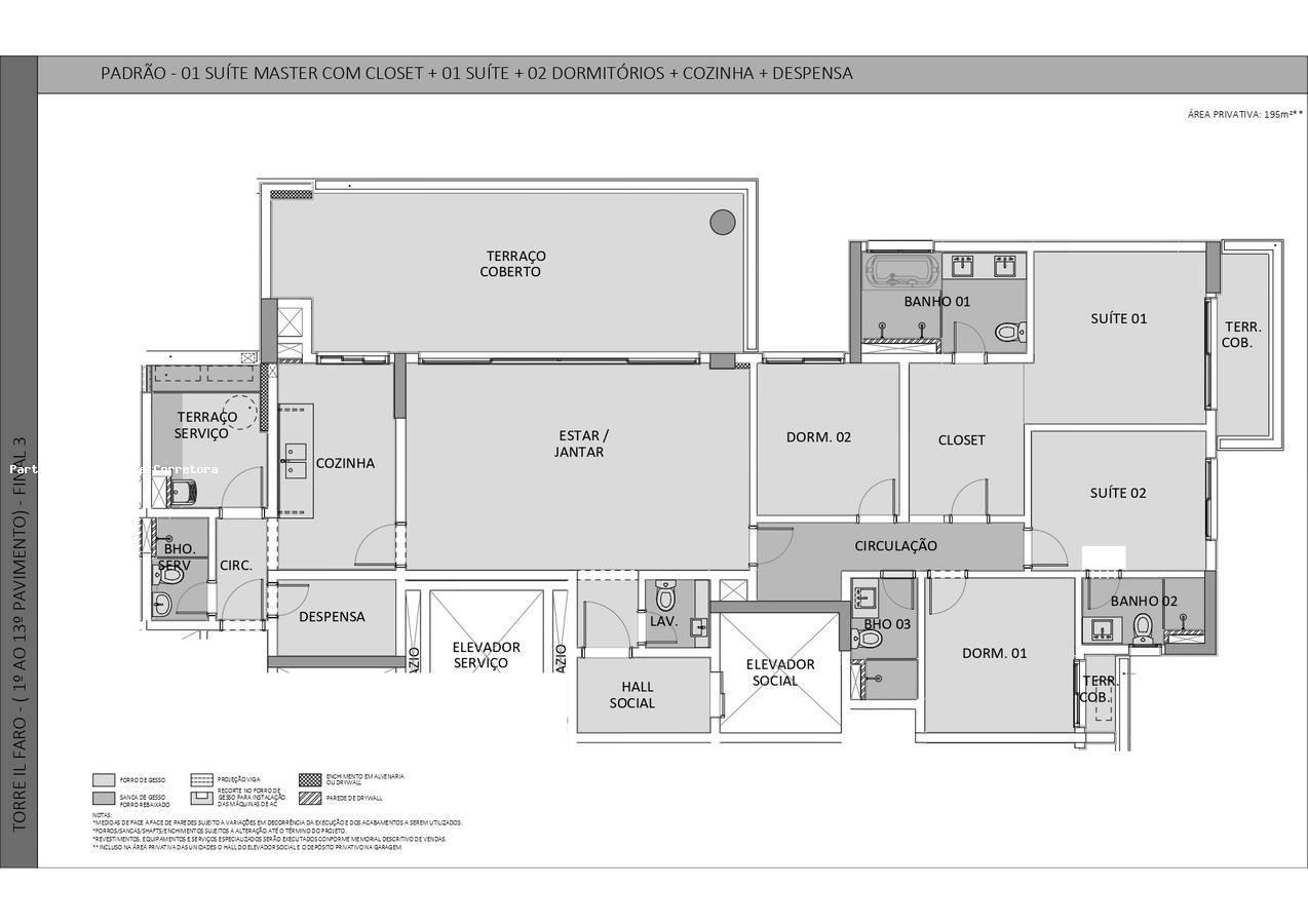 Apartamento à venda com 4 quartos, 230m² - Foto 20