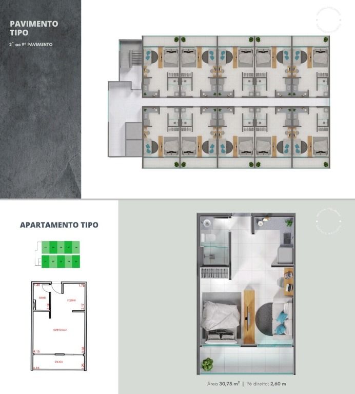 Kitnet e Studio à venda com 1 quarto, 28m² - Foto 25