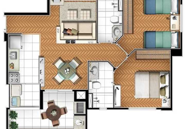 Apartamento à venda com 2 quartos, 57m² - Foto 5