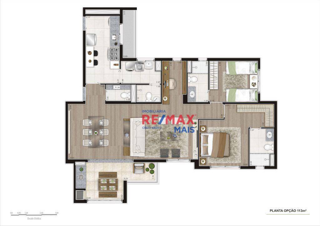 Apartamento à venda com 2 quartos, 69m² - Foto 61