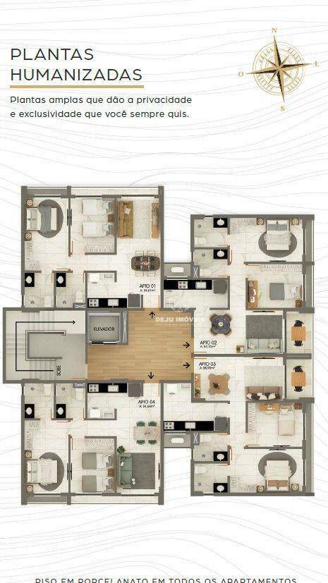 Apartamento à venda com 2 quartos, 56m² - Foto 5