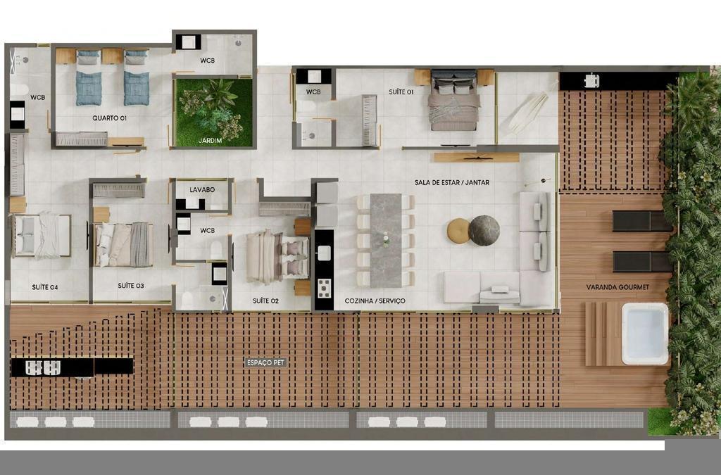 Apartamento à venda com 2 quartos, 6457m² - Foto 42