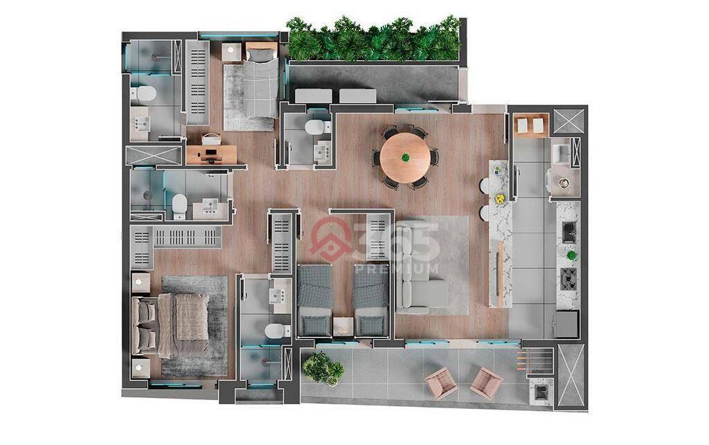 Cobertura à venda com 3 quartos, 166m² - Foto 45