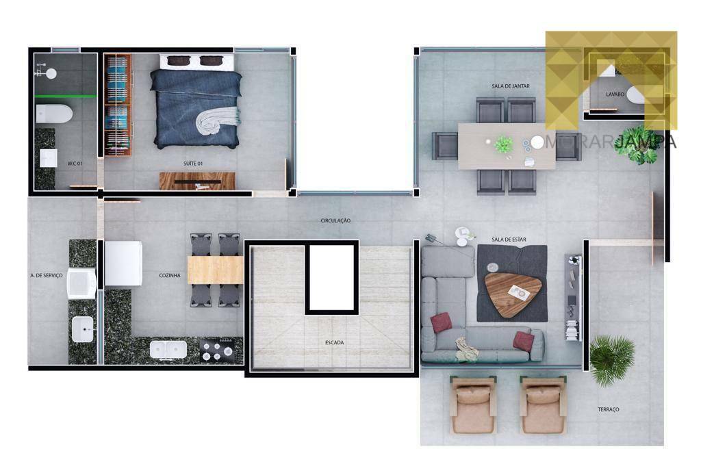 Casa à venda com 4 quartos, 168m² - Foto 5