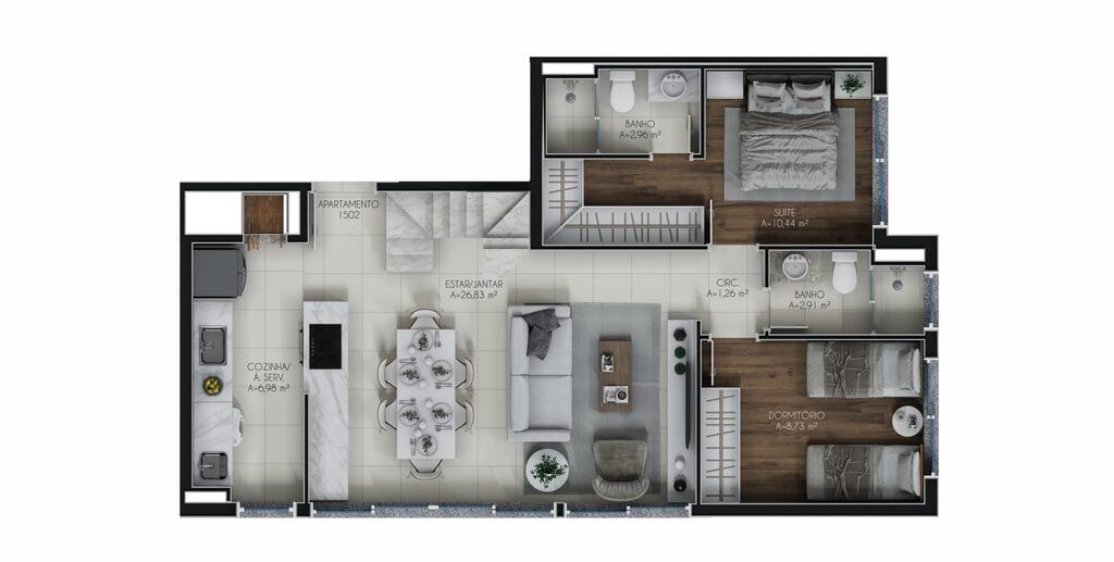 Cobertura à venda com 3 quartos, 93m² - Foto 14