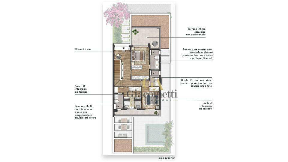 Casa de Condomínio à venda com 3 quartos, 200m² - Foto 7