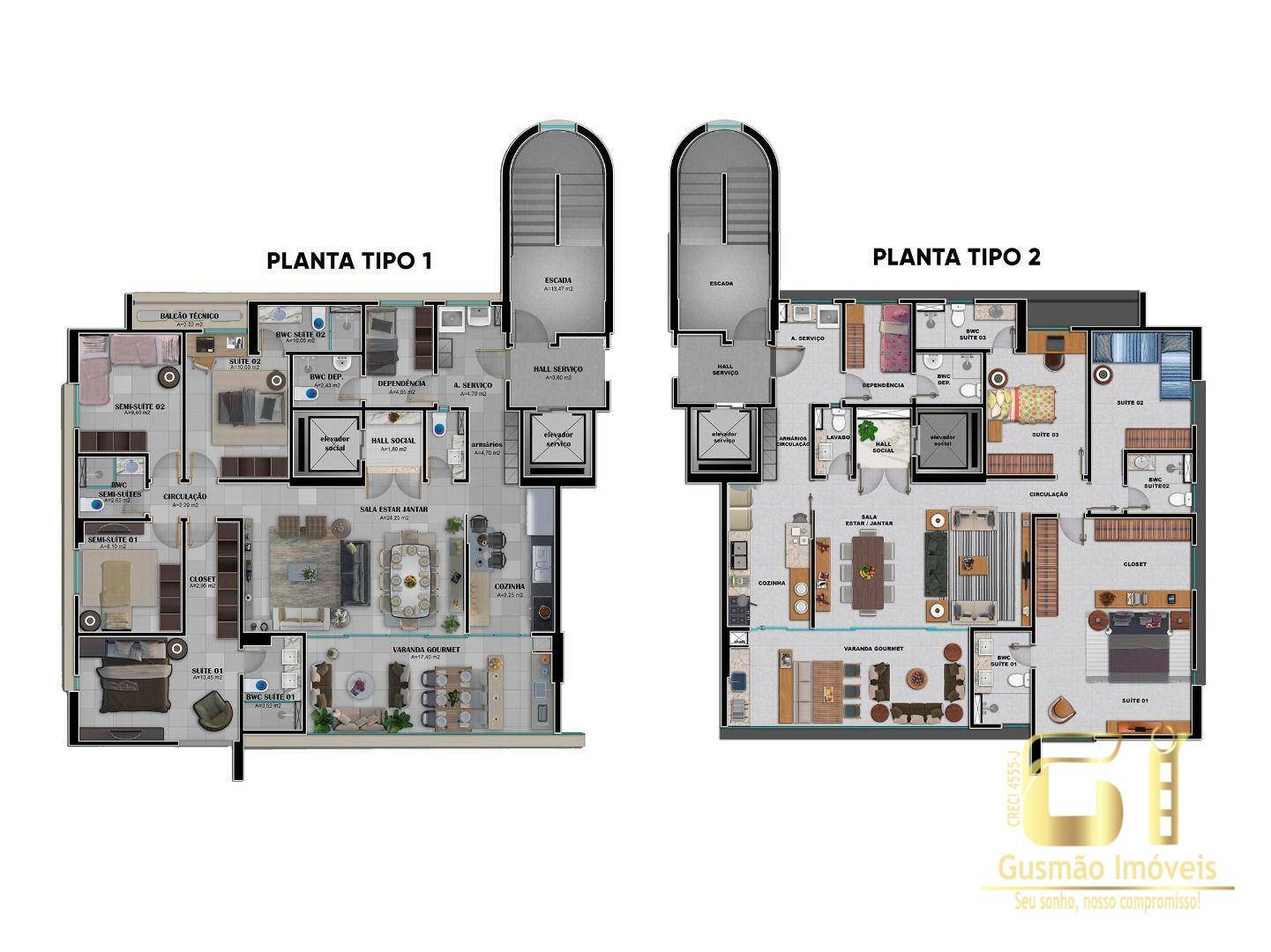 Apartamento à venda com 3 quartos, 156m² - Foto 11