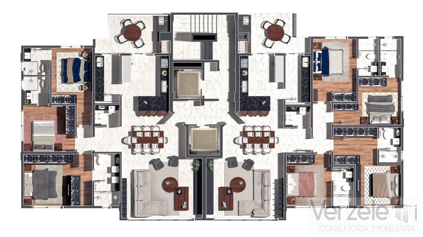 Apartamento à venda com 3 quartos, 132m² - Foto 14