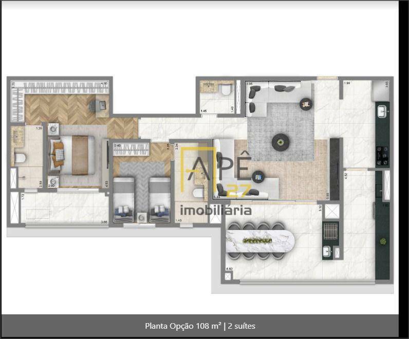 Apartamento à venda com 2 quartos, 75m² - Foto 22