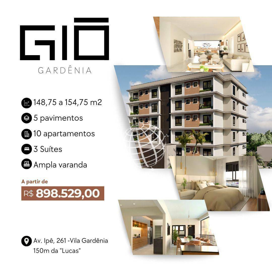 Apartamento à venda com 3 quartos, 148m² - Foto 2