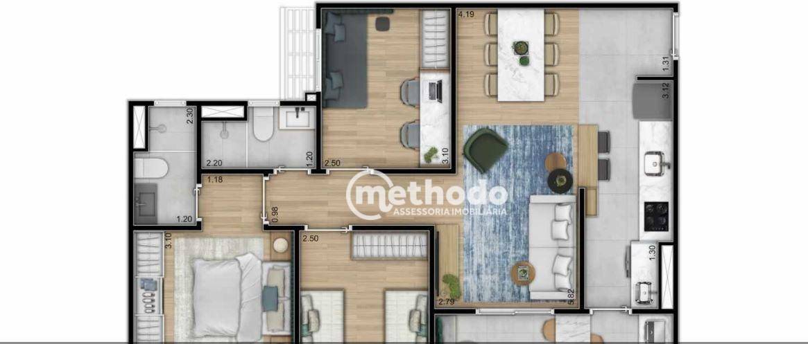 Apartamento à venda com 3 quartos, 73m² - Foto 37