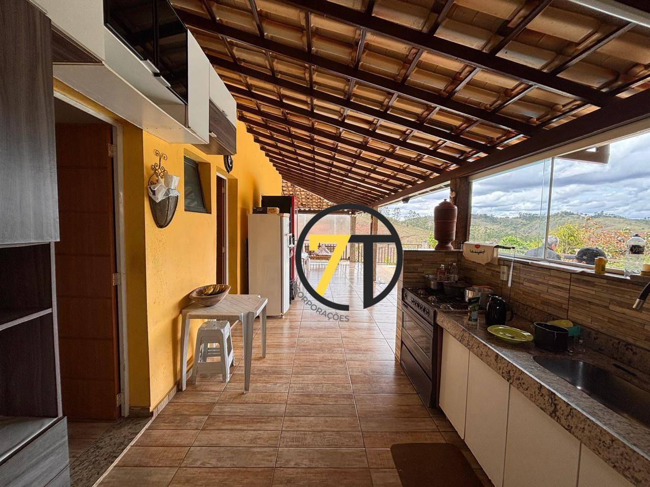 Chácara, 3 quartos, 1000 m² - Foto 3