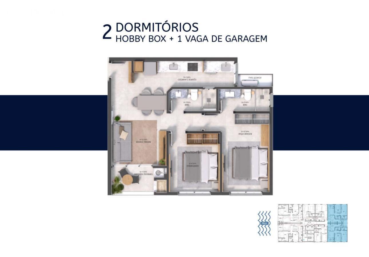 Apartamento à venda com 2 quartos, 67m² - Foto 12