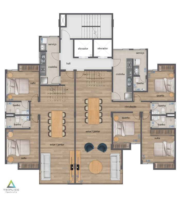 Apartamento à venda com 2 quartos, 89m² - Foto 37