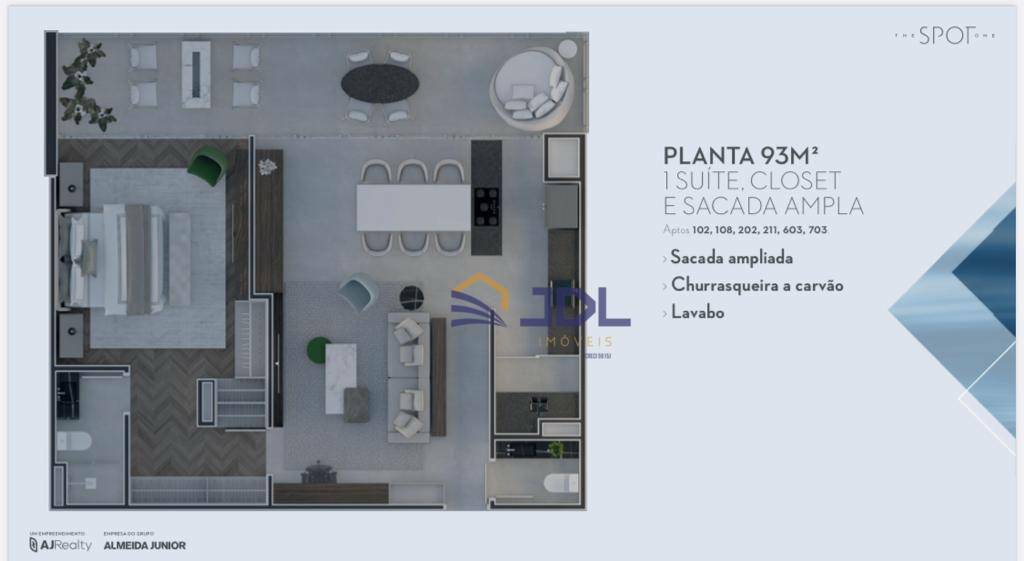 Apartamento à venda com 2 quartos, 83m² - Foto 4