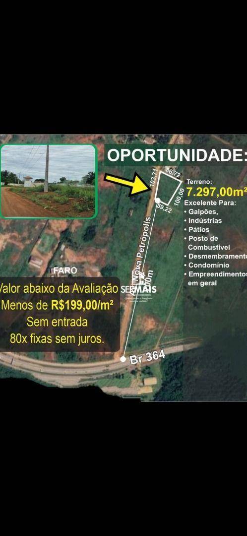 Terreno, 7297 m² - Foto 1