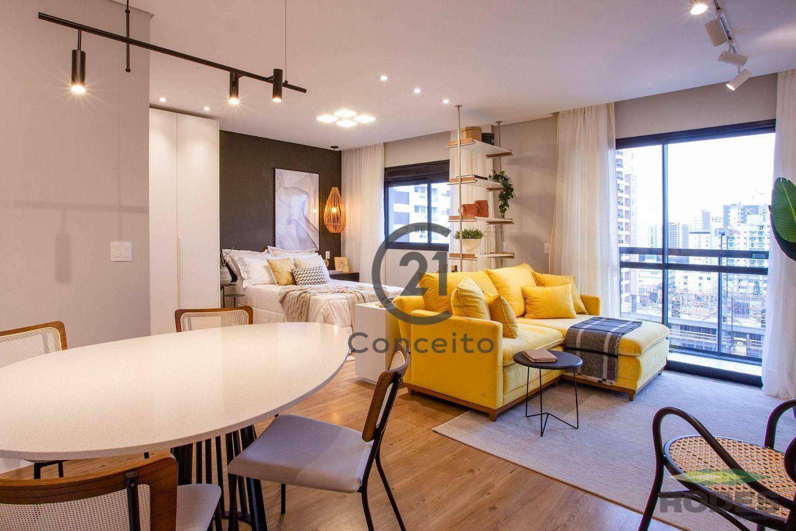 Apartamento à venda com 1 quarto, 48m² - Foto 6