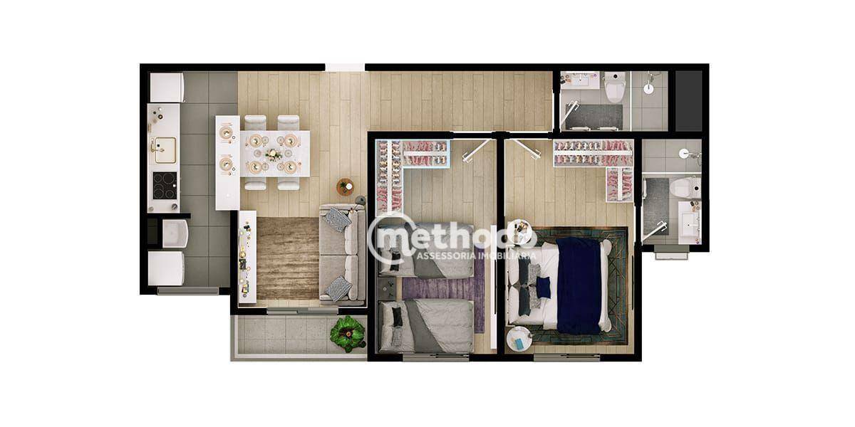 Apartamento à venda com 2 quartos, 58m² - Foto 23