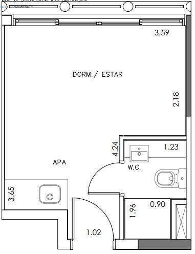 Apartamento à venda com 1 quarto, 16m² - Foto 12