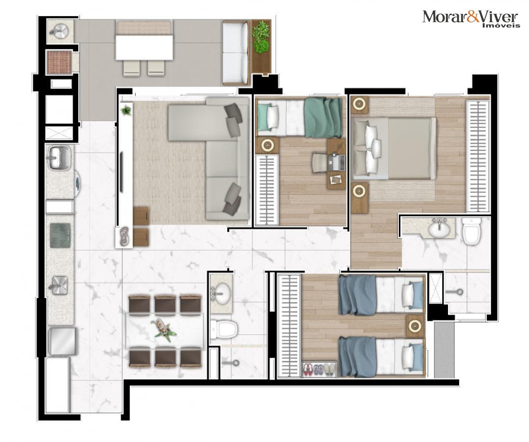 Apartamento à venda com 2 quartos, 63m² - Foto 13