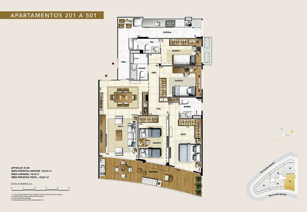 Apartamento à venda com 3 quartos, 179m² - Foto 18