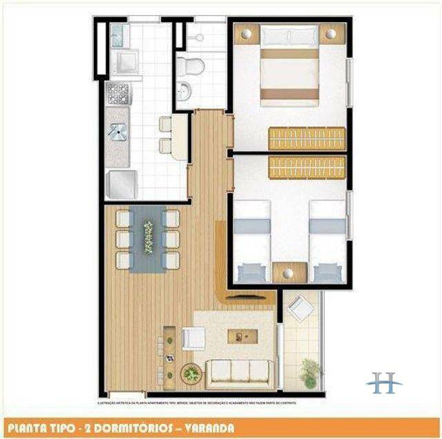 Apartamento para alugar com 2 quartos, 52m² - Foto 11