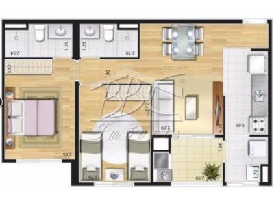 Apartamento à venda com 2 quartos, 62m² - Foto 24