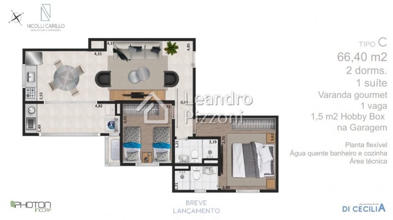 Apartamento à venda com 3 quartos, 79m² - Foto 42