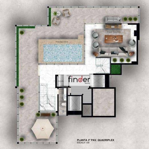 Apartamento à venda com 3 quartos, 200m² - Foto 25