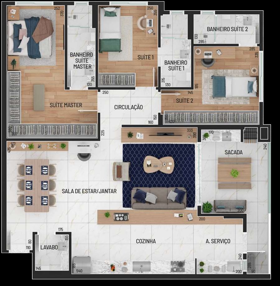 Apartamento à venda com 3 quartos, 102m² - Foto 16