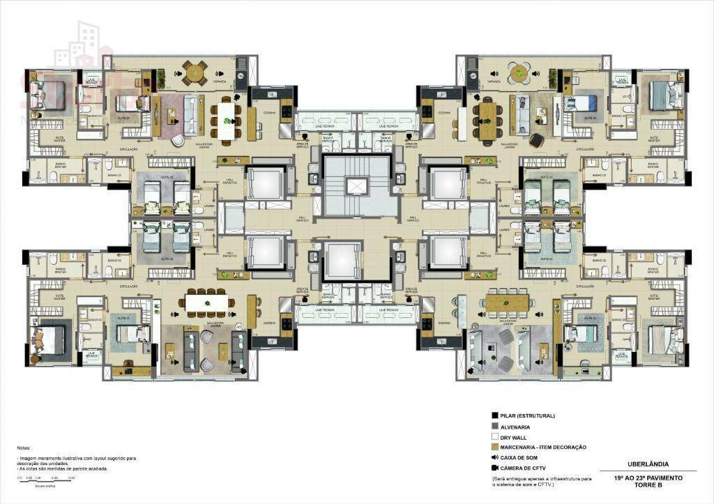 Apartamento à venda com 3 quartos, 135m² - Foto 44