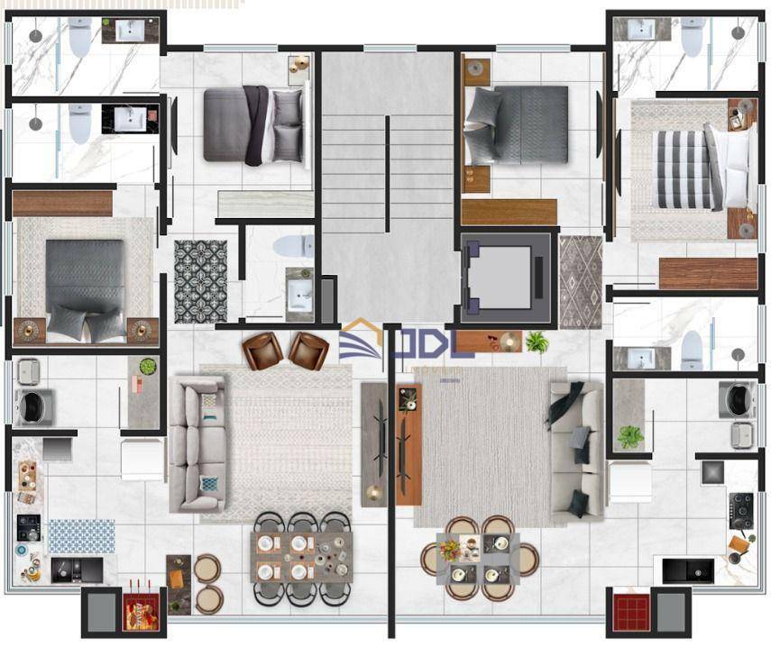 Apartamento à venda com 2 quartos, 70m² - Foto 6