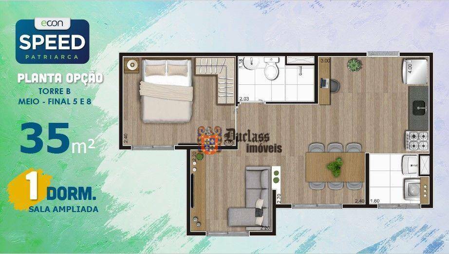 Apartamento à venda com 2 quartos, 37m² - Foto 25