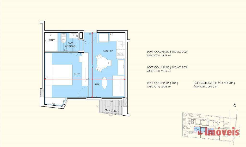 Apartamento à venda com 2 quartos, 51m² - Foto 10