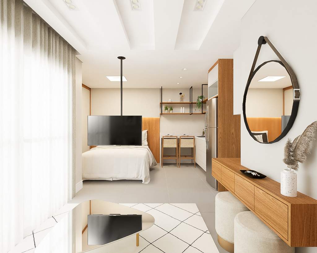 Apartamento à venda com 1 quarto, 29m² - Foto 11