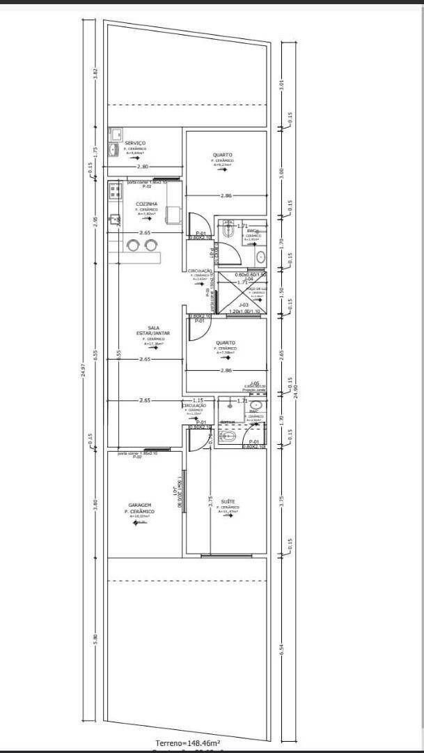 Casa à venda com 3 quartos, 85m² - Foto 1