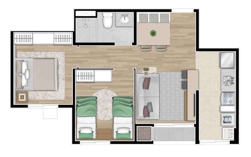 Apartamento à venda com 2 quartos, 4408m² - Foto 27