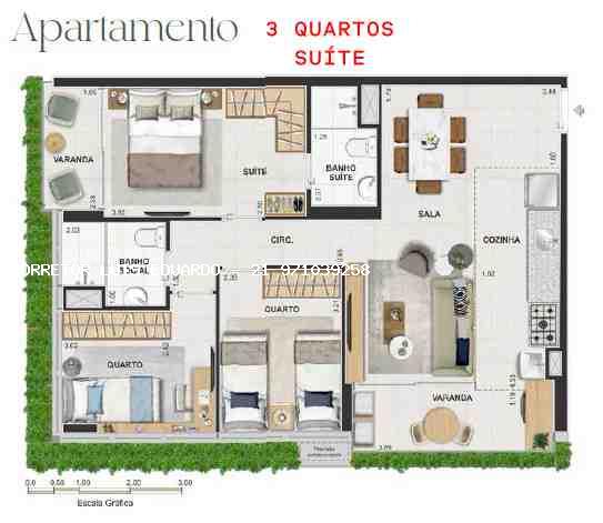 Apartamento à venda com 2 quartos, 55m² - Foto 19