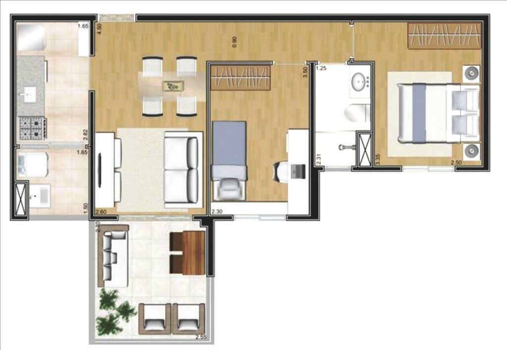 Apartamento à venda com 2 quartos, 58m² - Foto 16