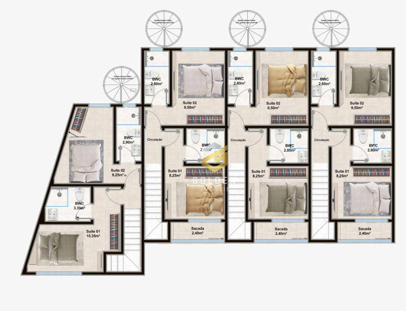 Sobrado à venda com 2 quartos, 70m² - Foto 8