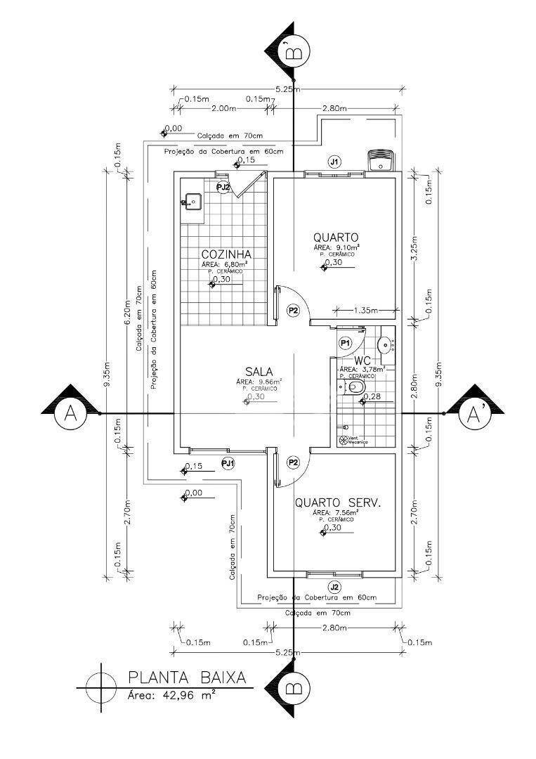 Casa, 2 quartos, 42 m² - Foto 2