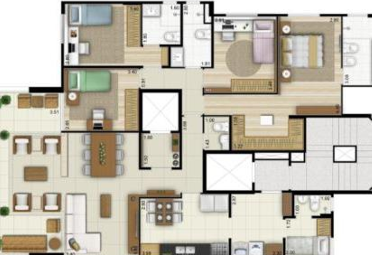 Apartamento à venda com 4 quartos, 161m² - Foto 7