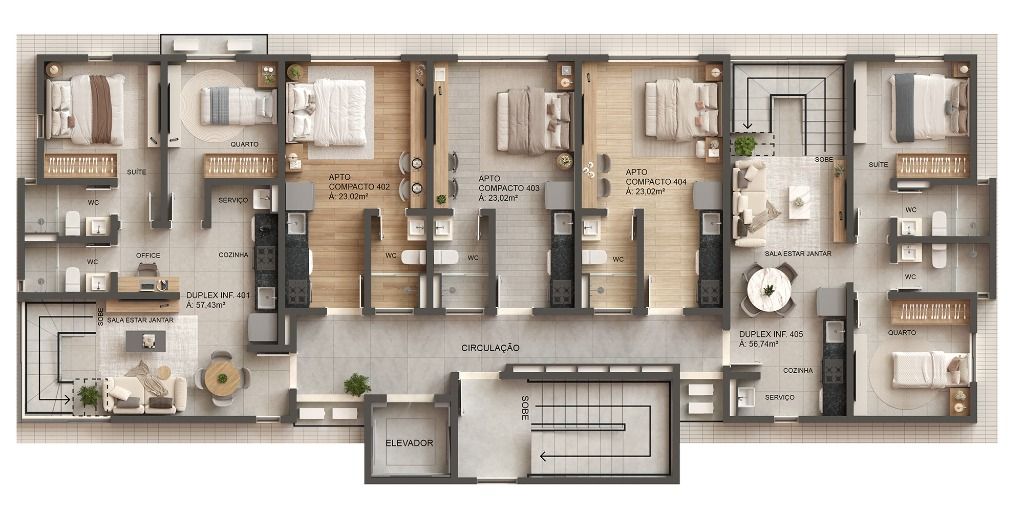 Apartamento à venda com 2 quartos, 97m² - Foto 9