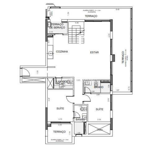 Apartamento à venda com 3 quartos, 117m² - Foto 7