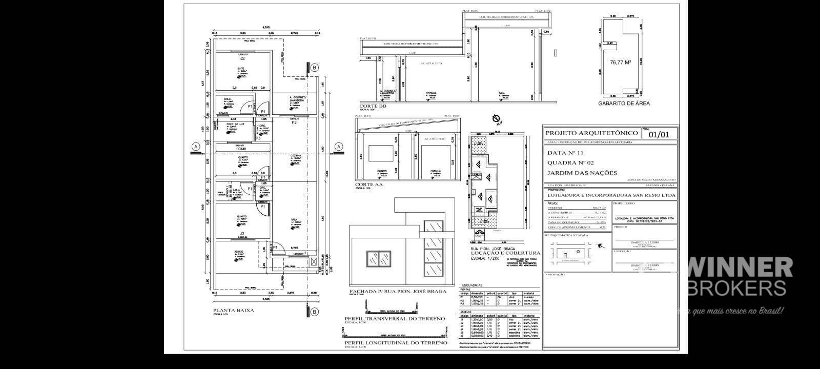 Casa à venda com 3 quartos, 76m² - Foto 2