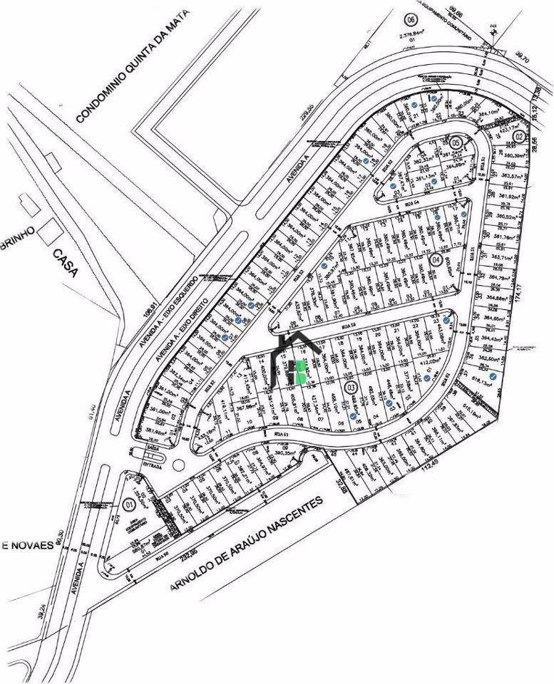 Loteamento e Condomínio, 360 m² - Foto 1