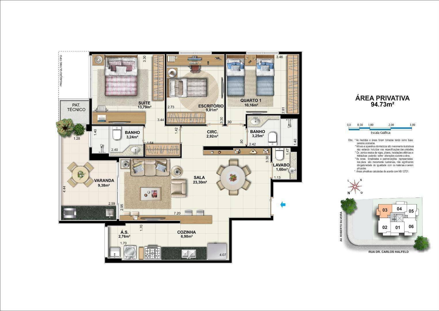 Cobertura à venda com 3 quartos, 228m² - Foto 44